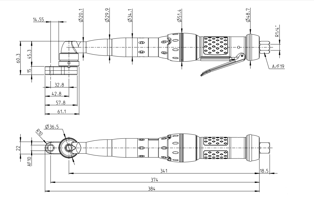 阿特拉斯LTC29-2R19-10-LO3角度扳手 阿特拉斯LTC29-2R19-10-LO3角度扳手